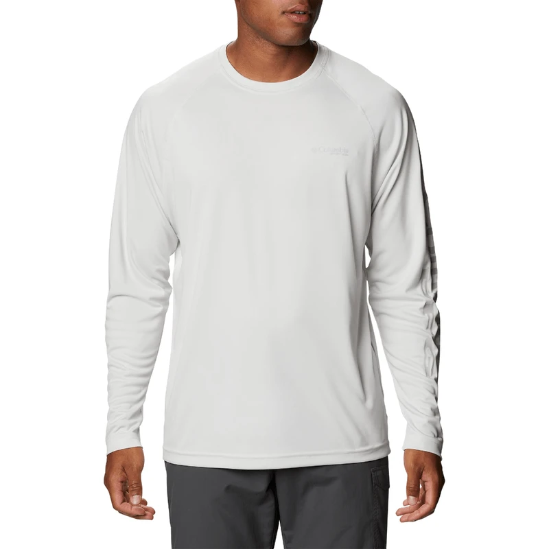 Columbia PFG Terminal Tackle Heather Long Sleeve Shirt - Men's