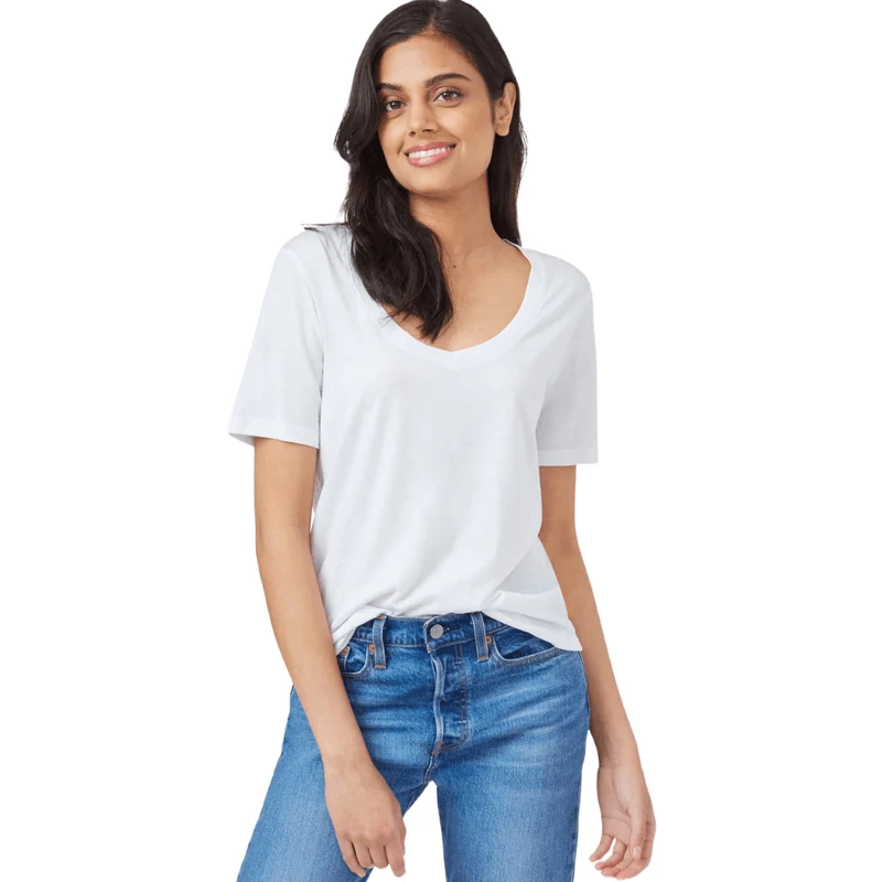 Tentree TreeBlend V-Neck Shirt - Women's - Image 2