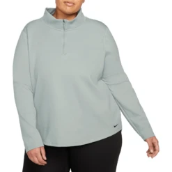 Nike Therma-Fit One Half-Zip Plus Size Top - Women's