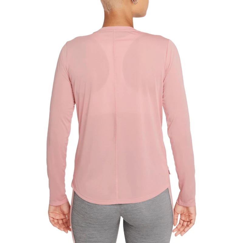 Nike Dri-FIT One Standard Fit Long-Sleeve Top - Women's - Image 3