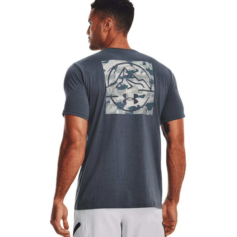 Under Armour Mountain Camo Lockup Short Sleeve Shirt - Men's - Image 2