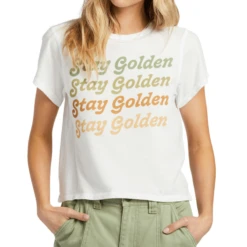 Billabong Stay Golden T-Shirt - Women's