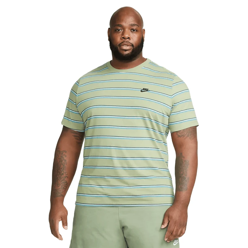 Nike NSW Club Stripe T-Shirt - Men's - Image 4