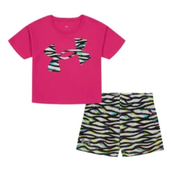 Under Armour Same Wavelength Shirt And Short Set - Toddler