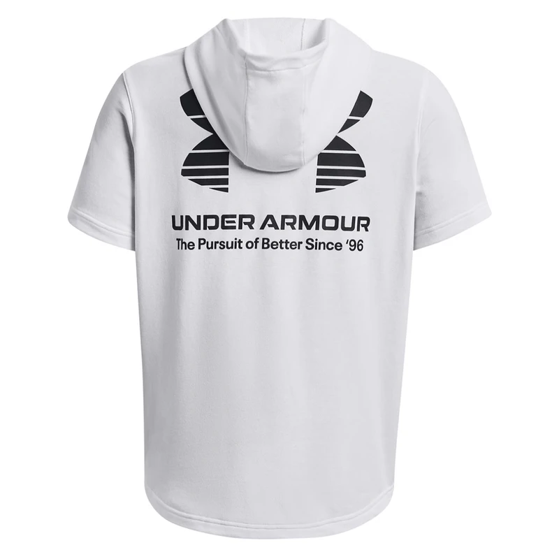Under Armour Rival French Terry Short-Sleeve Hoodie - Men's - Image 5