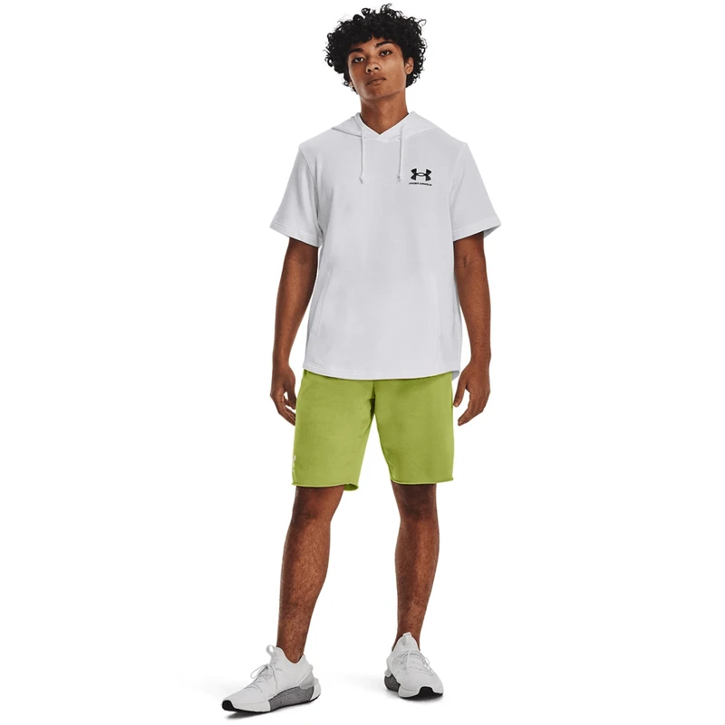 Under Armour Rival French Terry Short-Sleeve Hoodie - Men's - Image 3