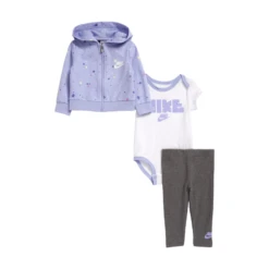 Nike Hoodie, Bodysuit & Pant Set 3 Piece - Toddler