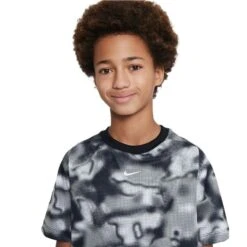 Nike Dri-FIT Multi+ Printed Training Shirt - Boys'