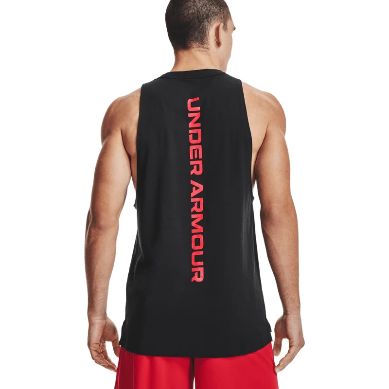 Under Armour Baseline Cotton Tank - Men's - Image 6